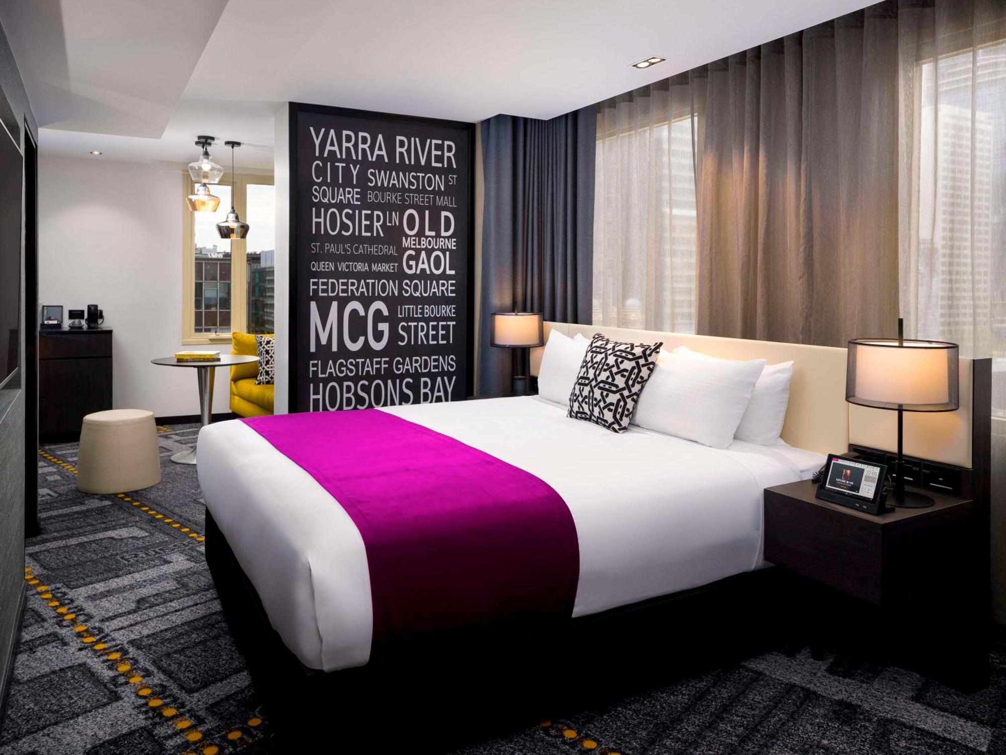 Pullman Melbourne City Centre Екстер'єр фото A room at the W Melbourne
