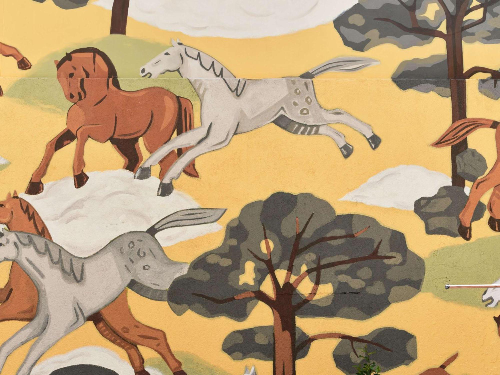 Pullman Melbourne City Centre Екстер'єр фото Detail of the mural